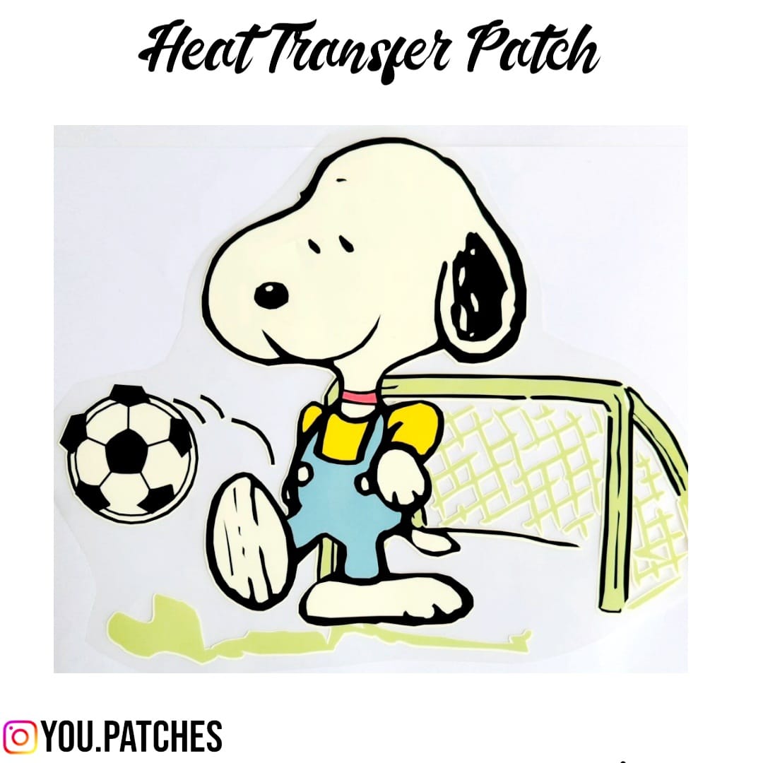 Heat Transfer Snoopy Patch
