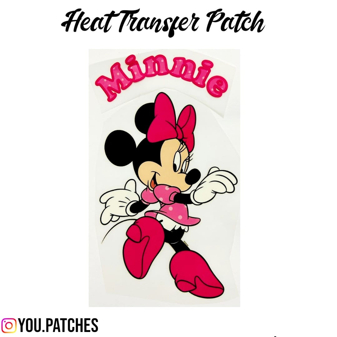 Heat Transfer Minnie Patch