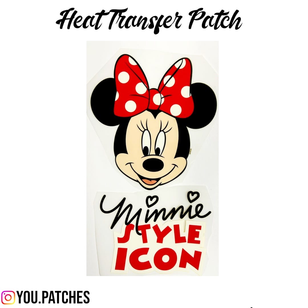 Heat Transfer Minnie Patch