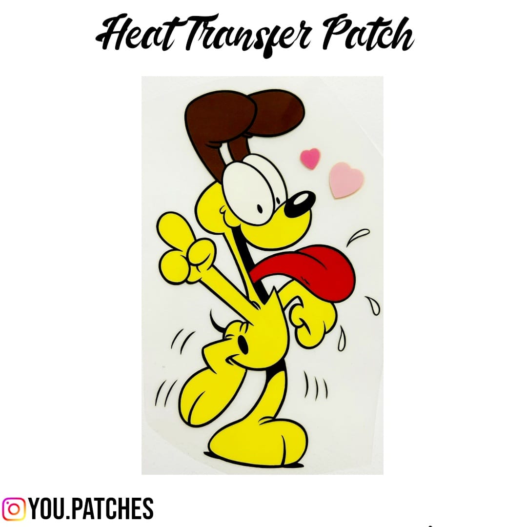 Heat Transfer Cartoon Patch