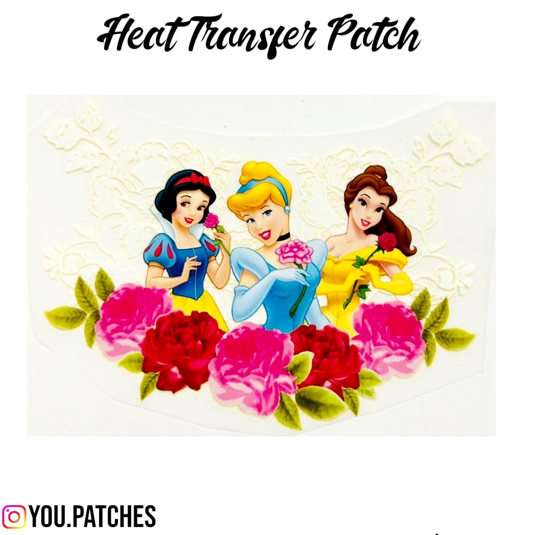 Heat Transfer Princess Patch