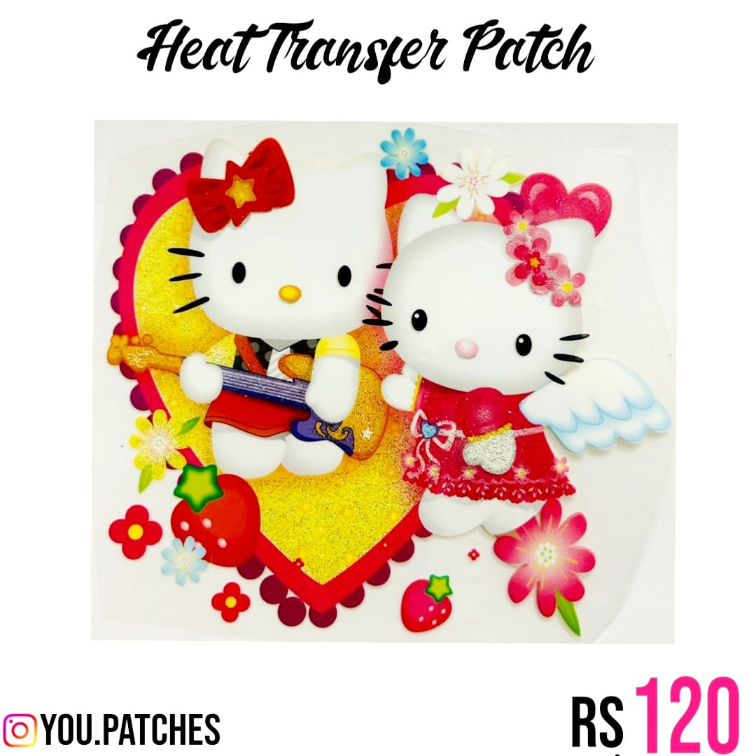 Heat Transfer Kitty Patch