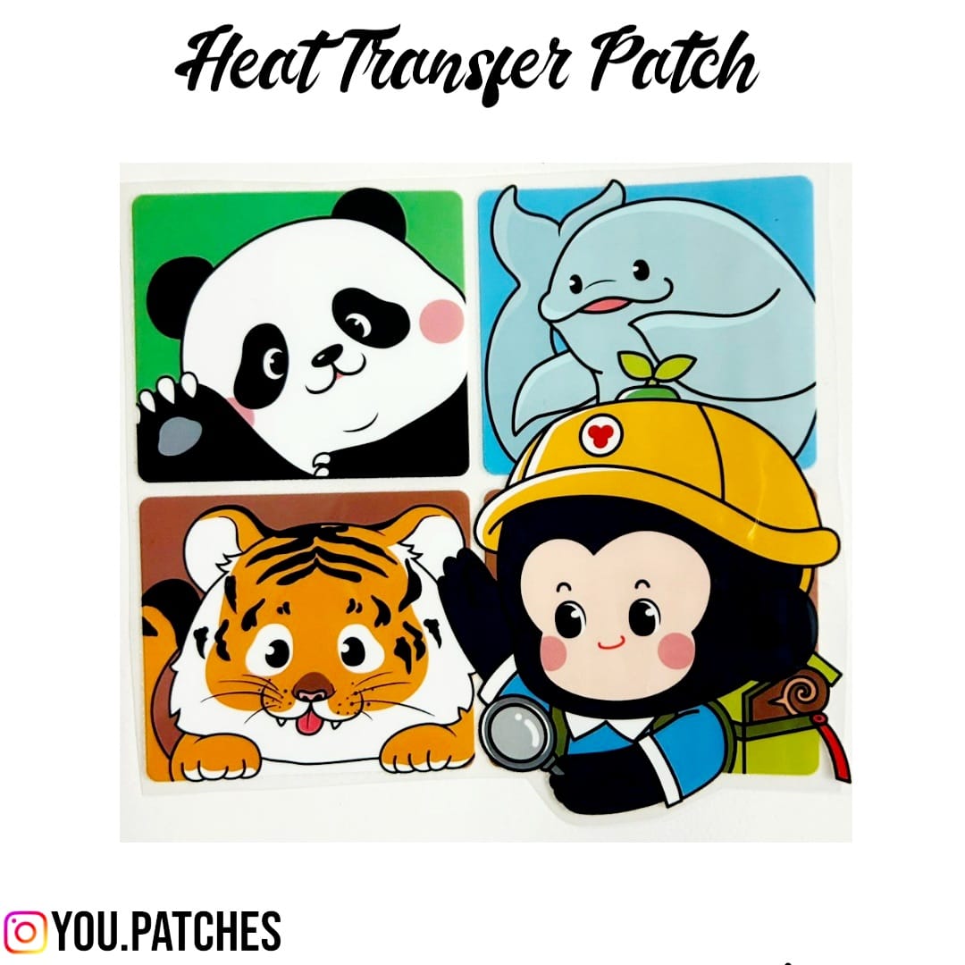 Heat transfer Animal Patch