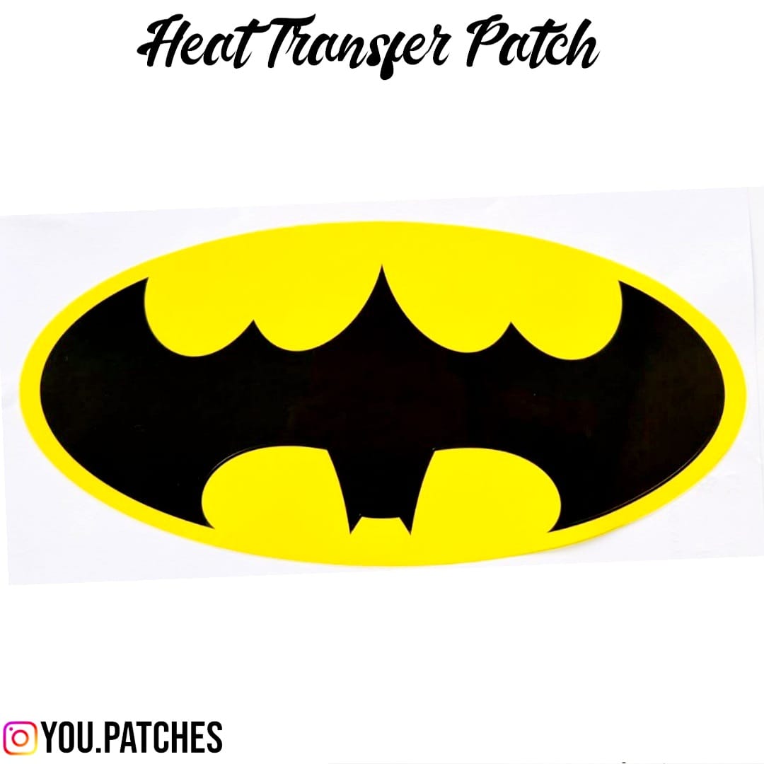 Heat Transfer Batman Logo Patch