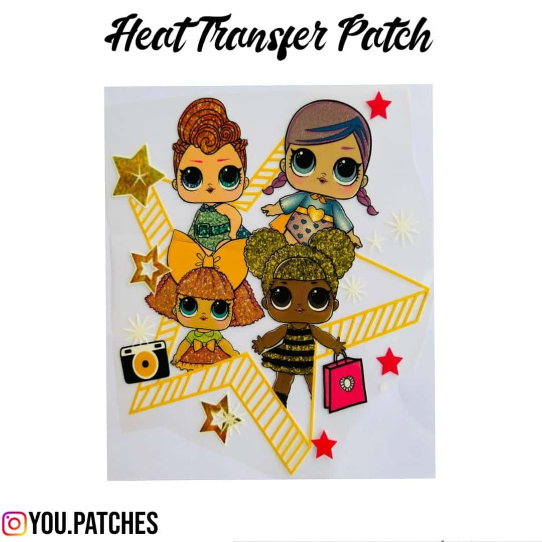 Heat Transfer LoL Doll Patch