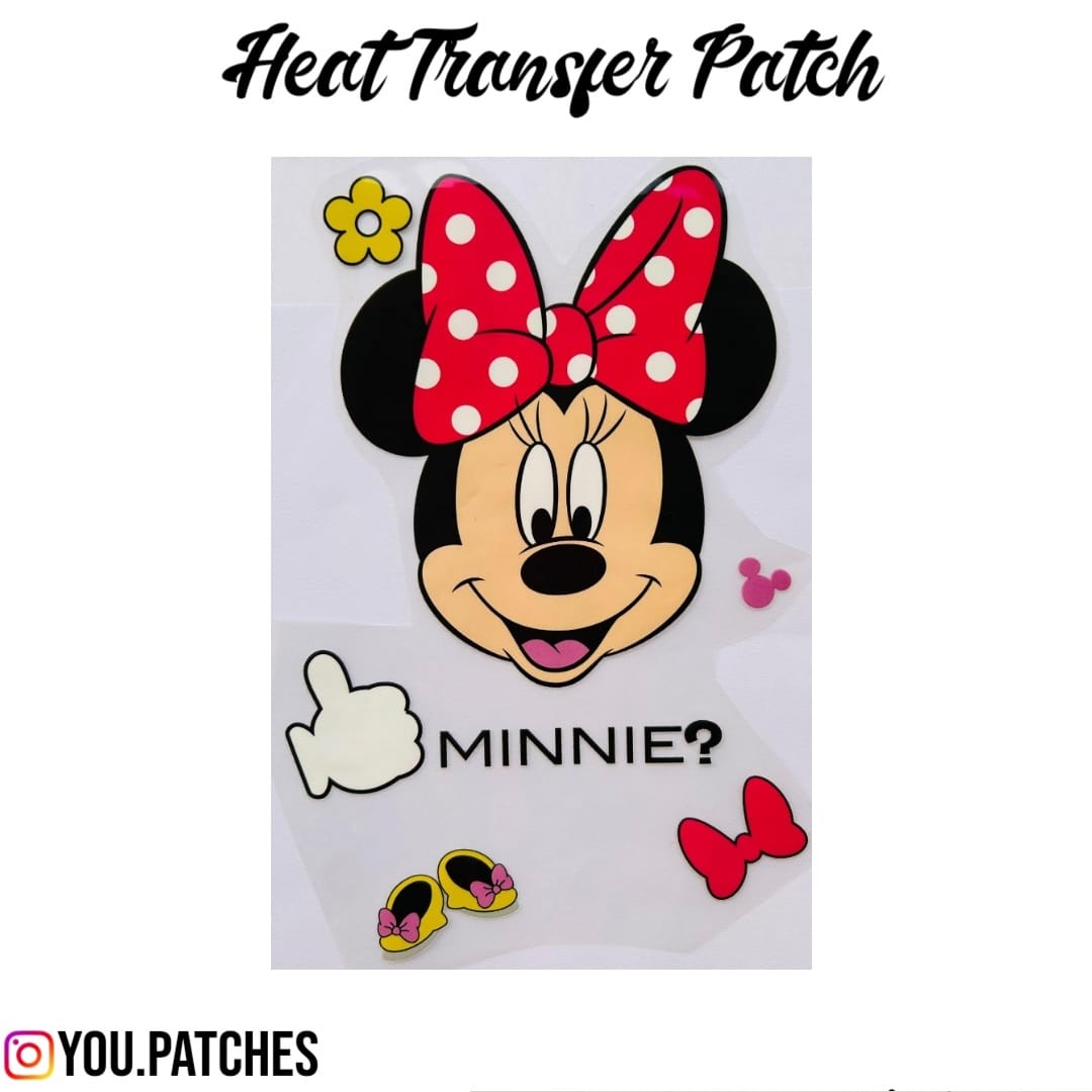 Heat Transfer Minnie Patch