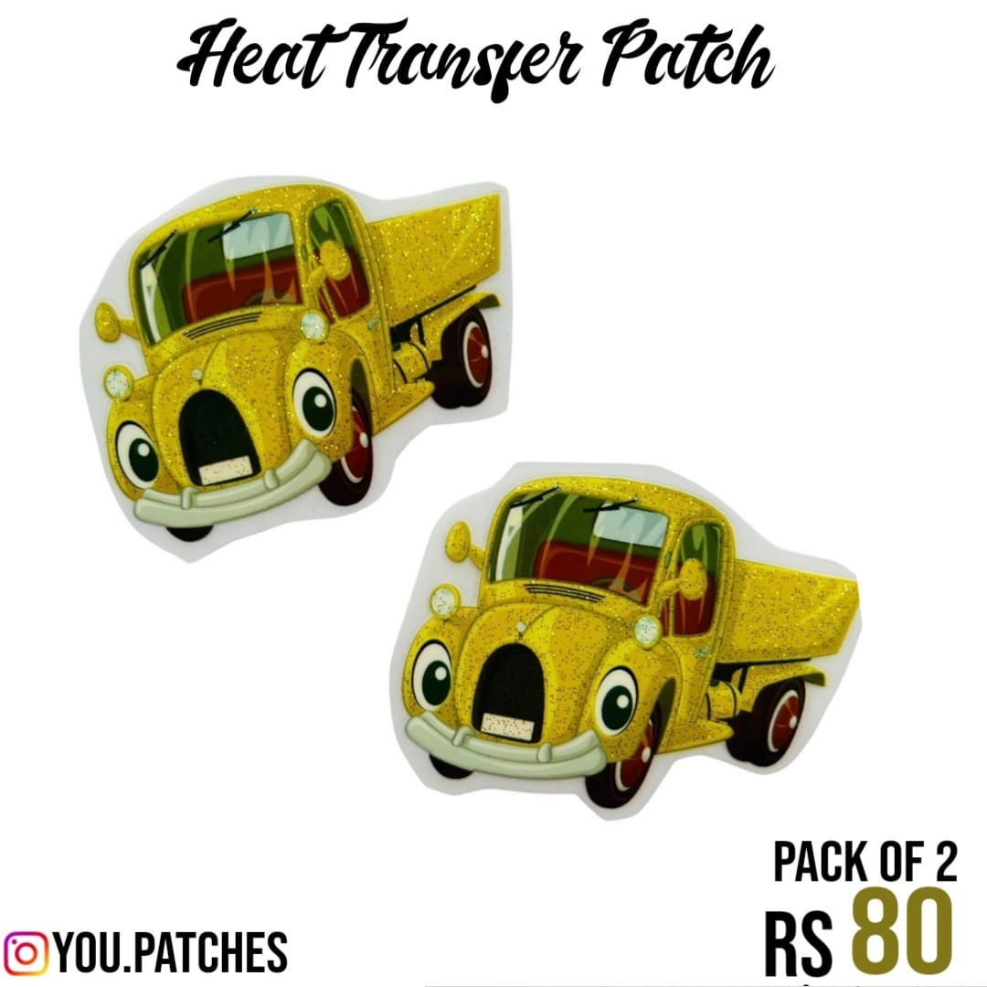 Heat Transfer Truck Patch (Pack of 2)