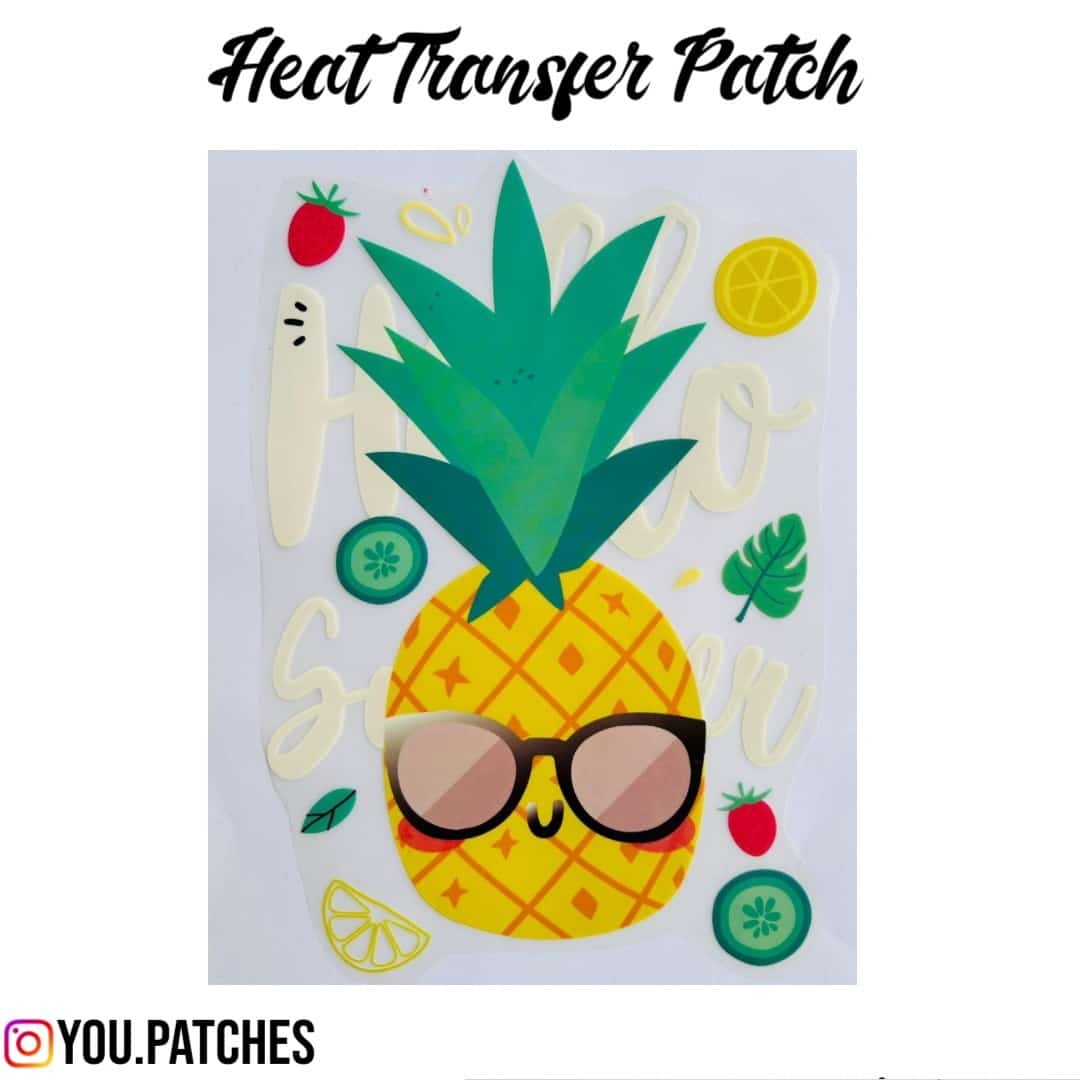 Heat Transfer Pineapple Patch