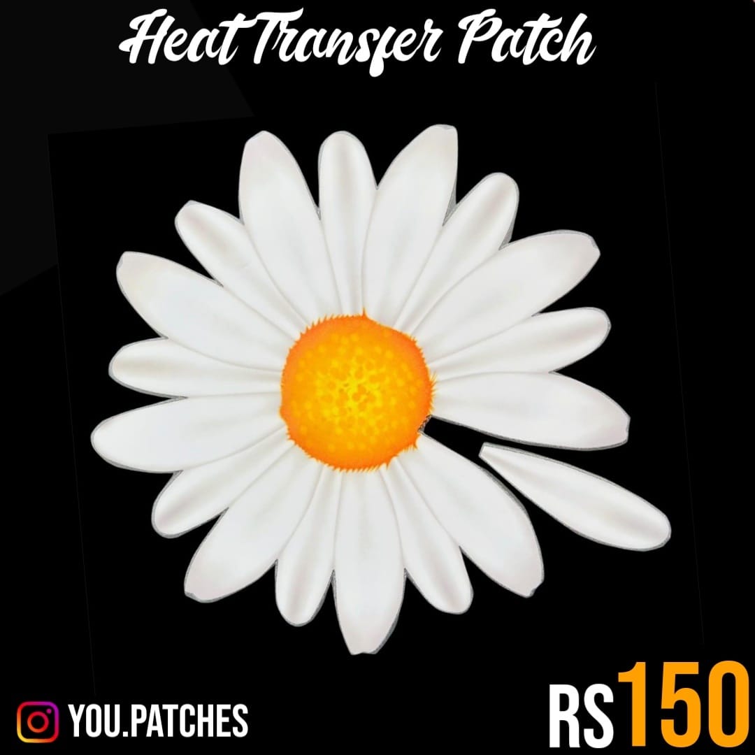 Heat Transfer Flower Patch