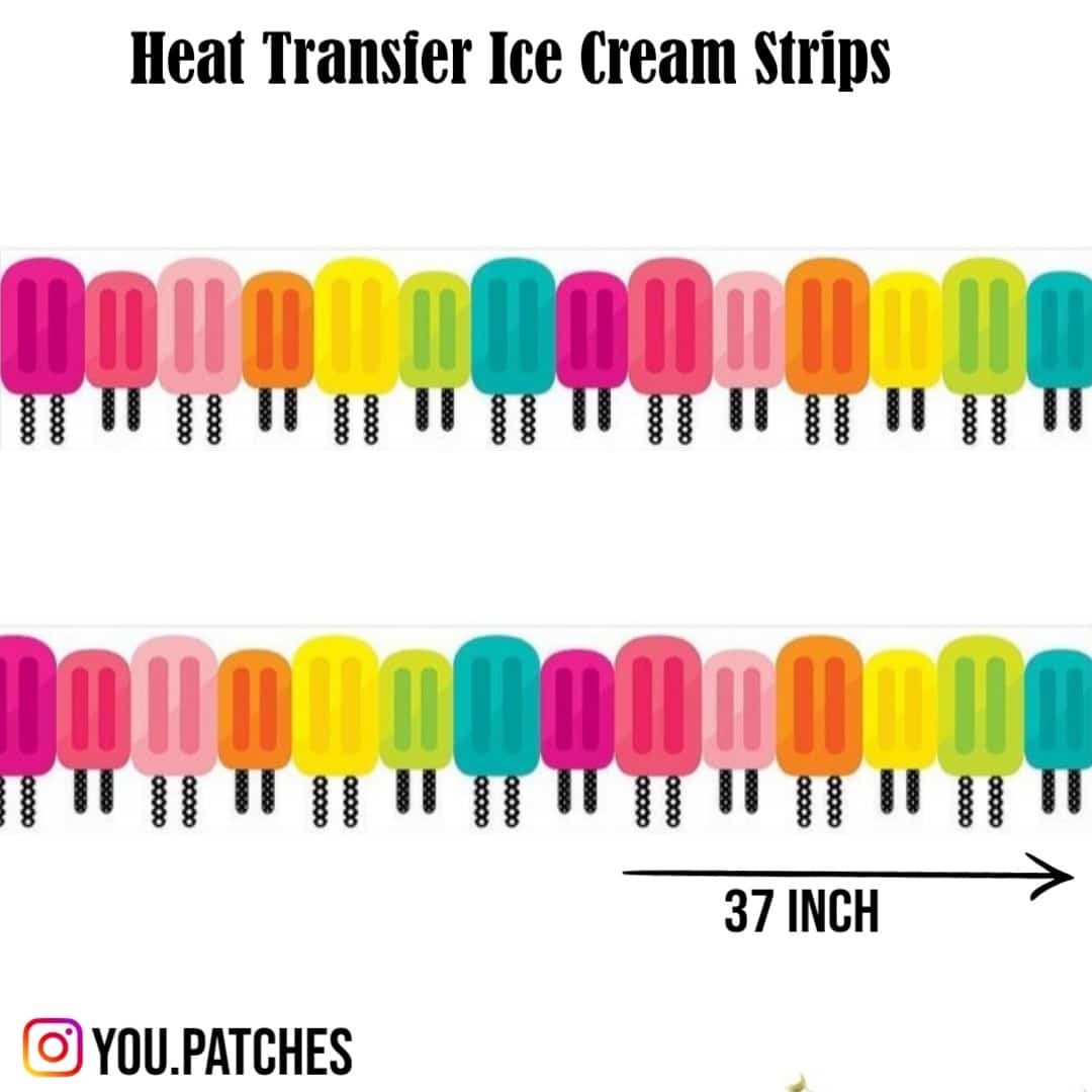Heat Transfer Ice Cream Strip