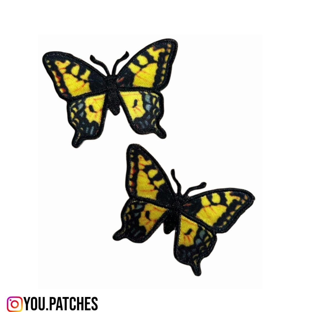Embroided Butterflies (Pack of 2)