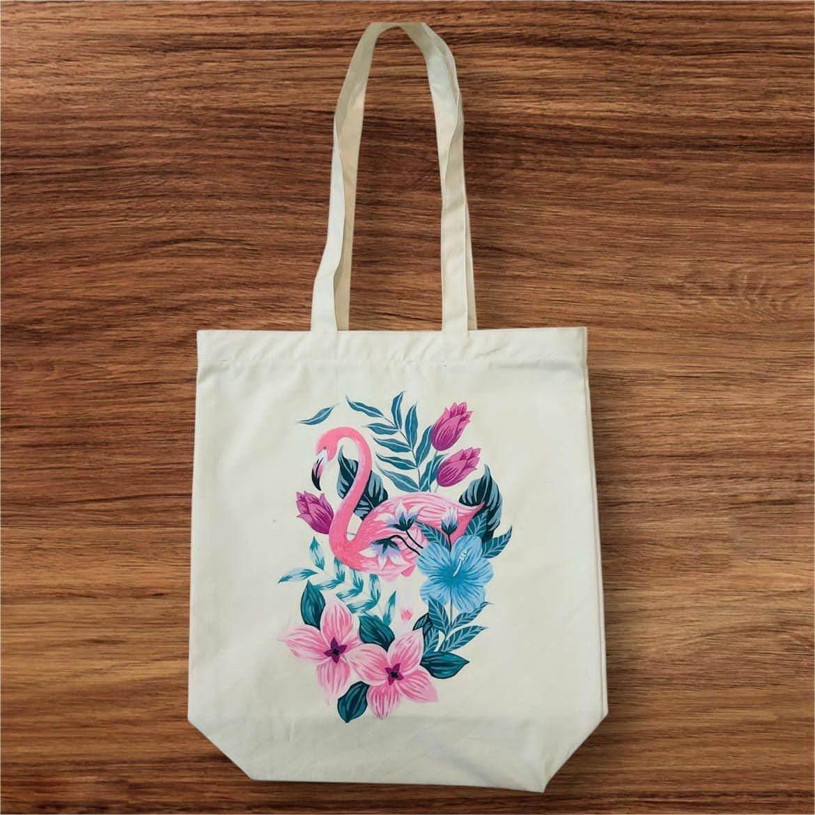 Canvas Tote Bag With Zip