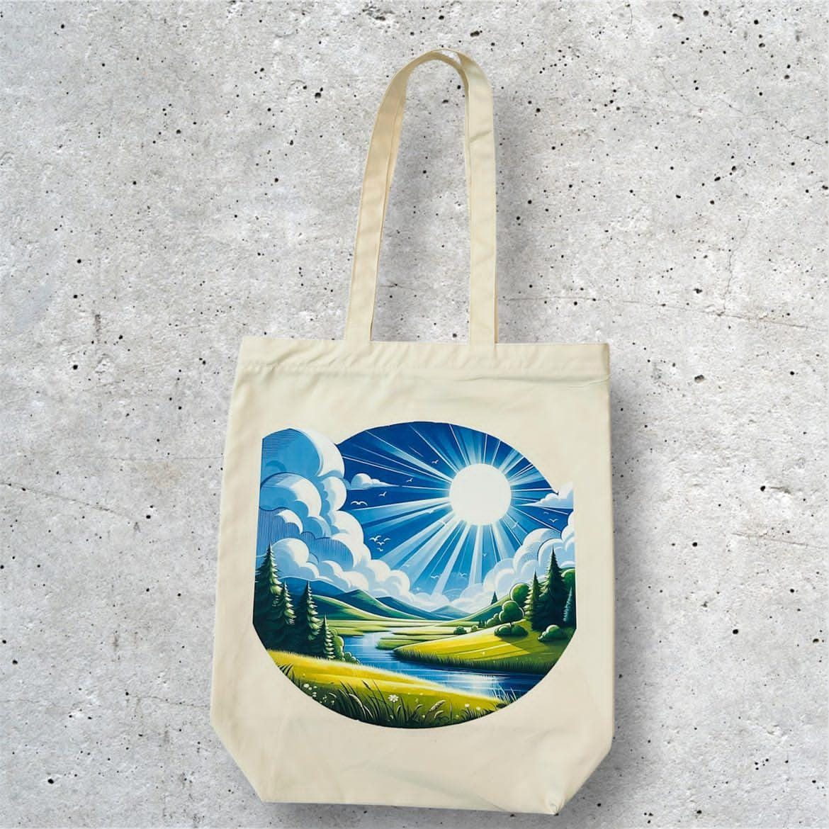 Canvas Tote Bag With Zip