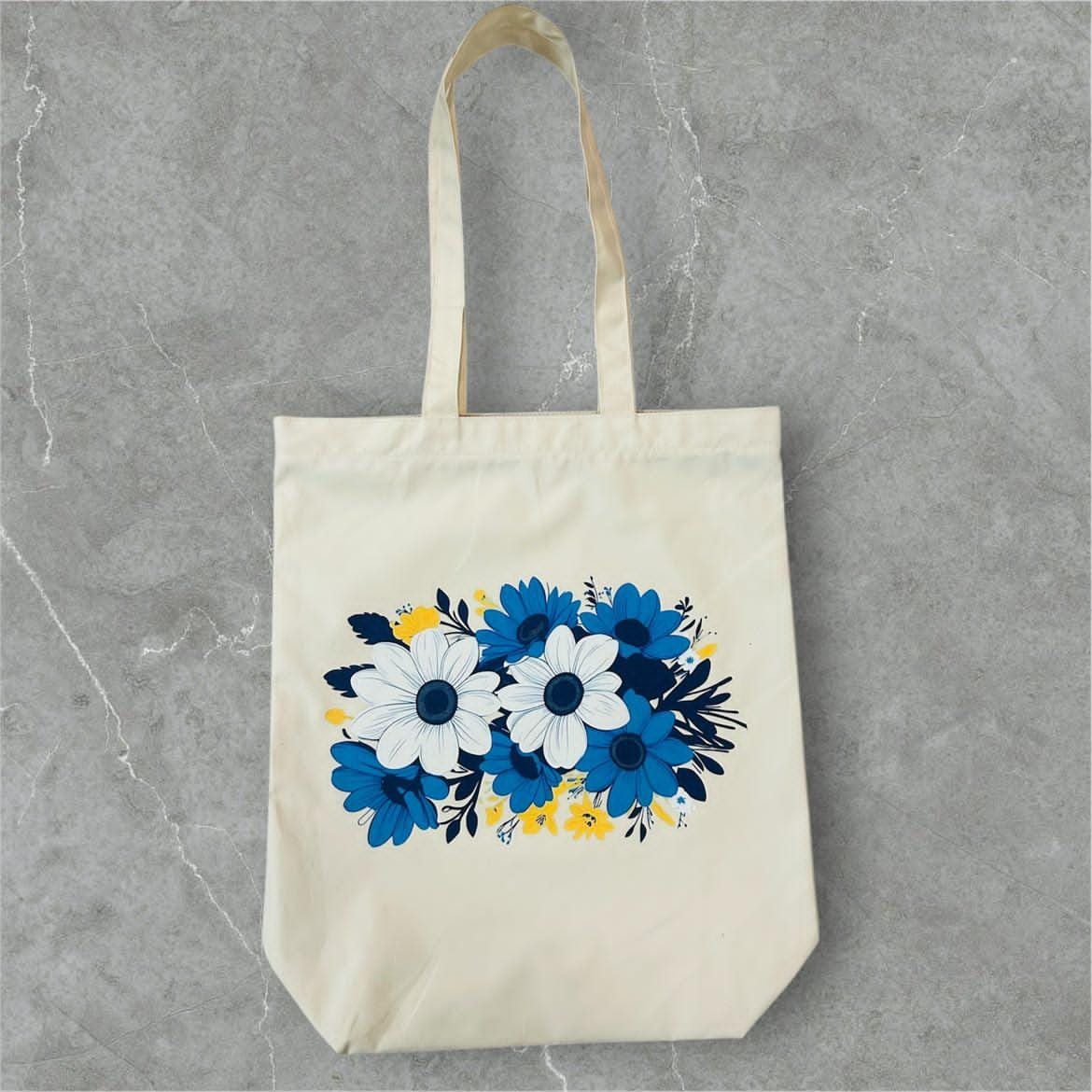 Canvas Tote Bag With Zip