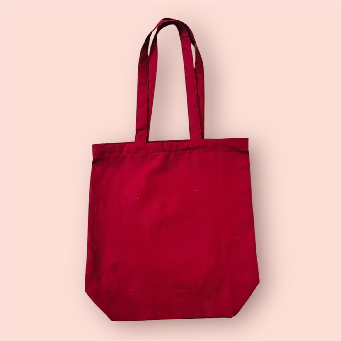 Cotton Tote Bag With Zip