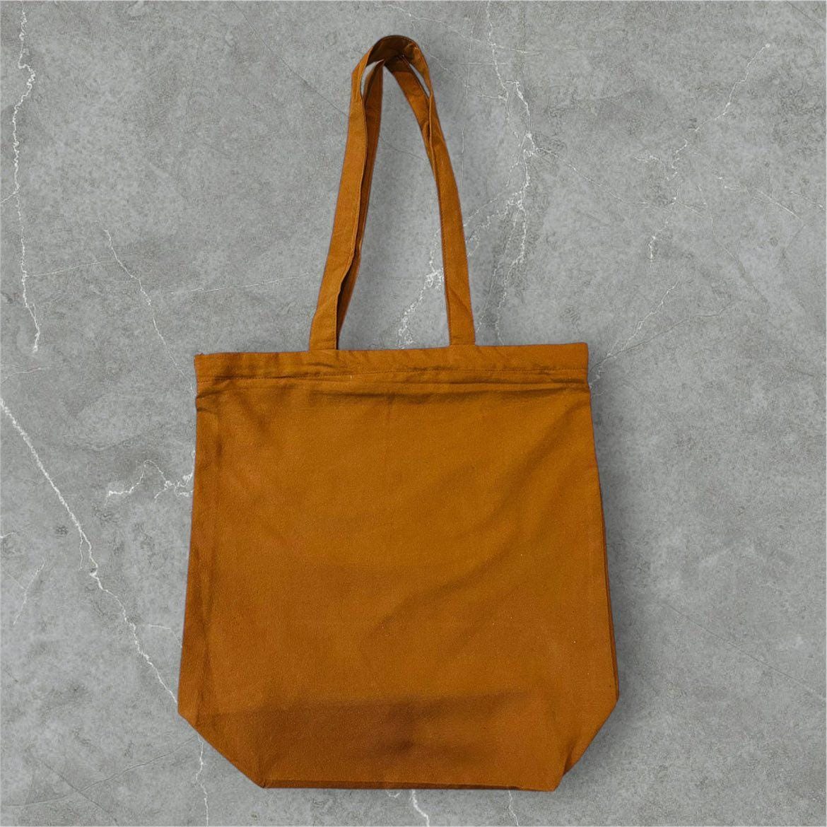 Plain Khaddar Tote Bag With Zip