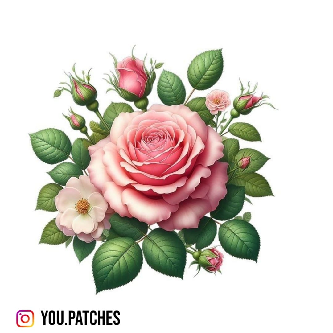 Heat Transfer Flower Bunch