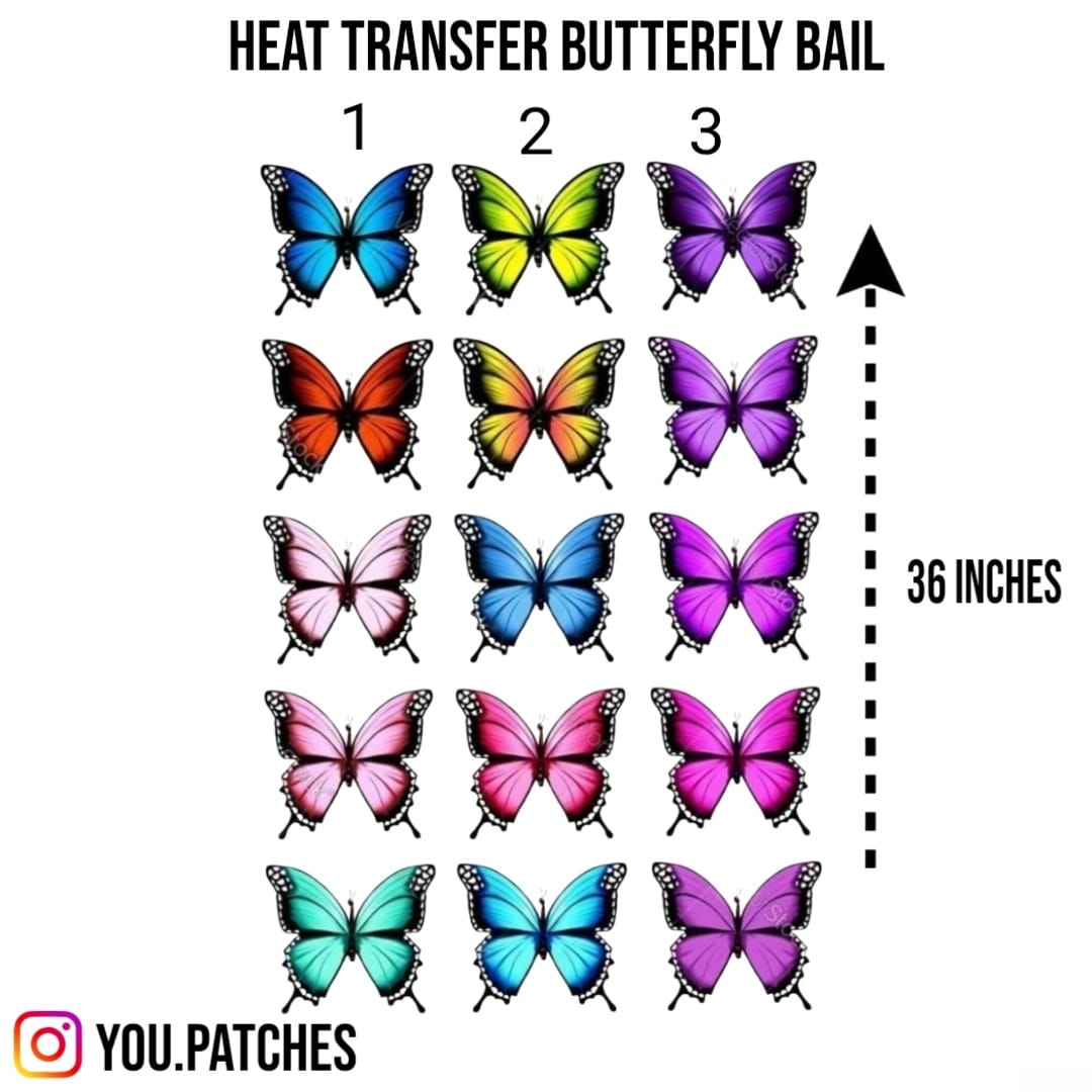 Heat Transfer Butterfly Bail Strip