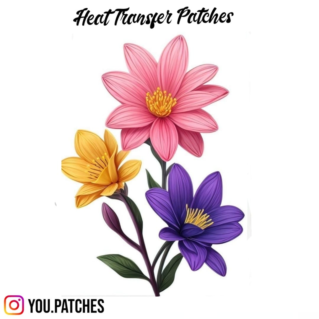 Heat Transfer Flower Bunch