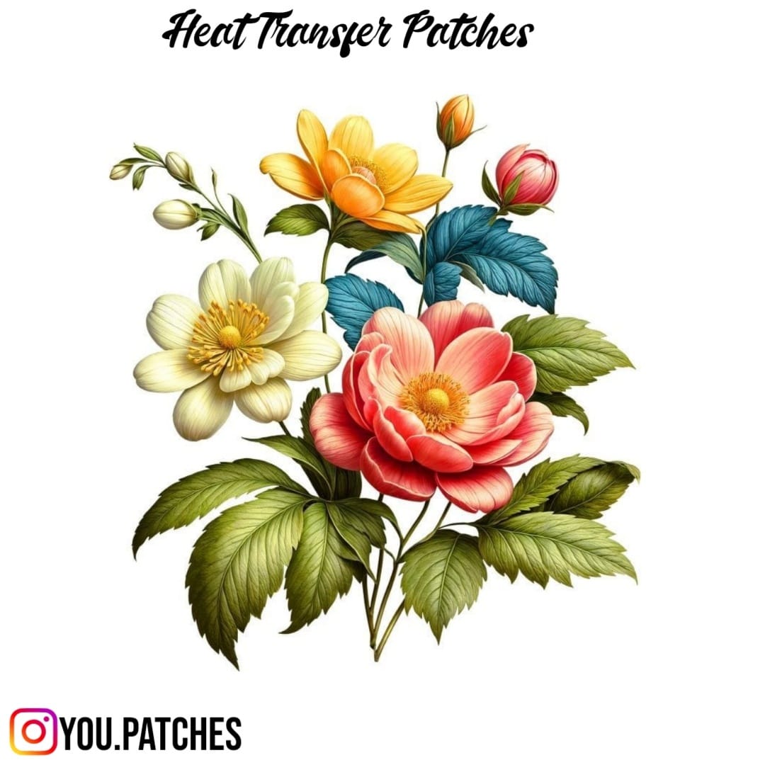 Heat Transfer Flower Bunch