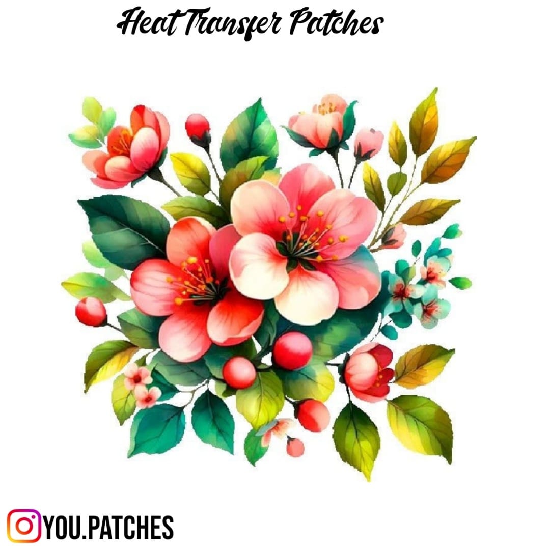 Heat Transfer Flower Bunch