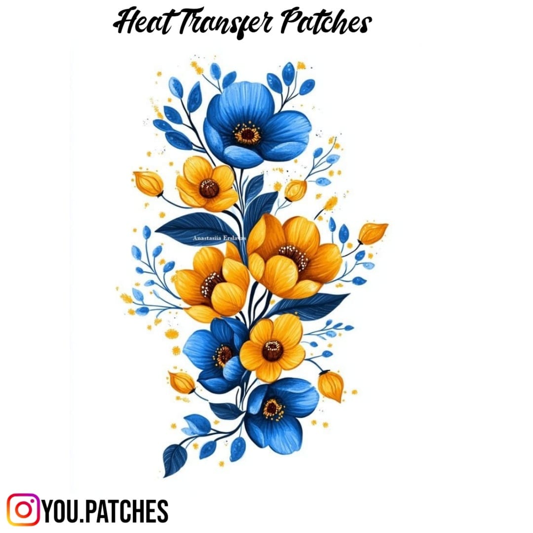 Heat Transfer Flower Bunch