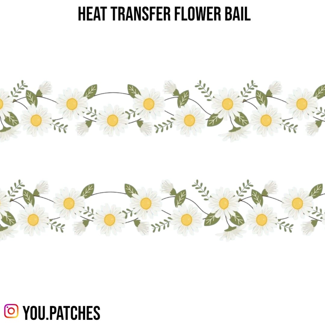 Heat Transfer Flower Bail Strip