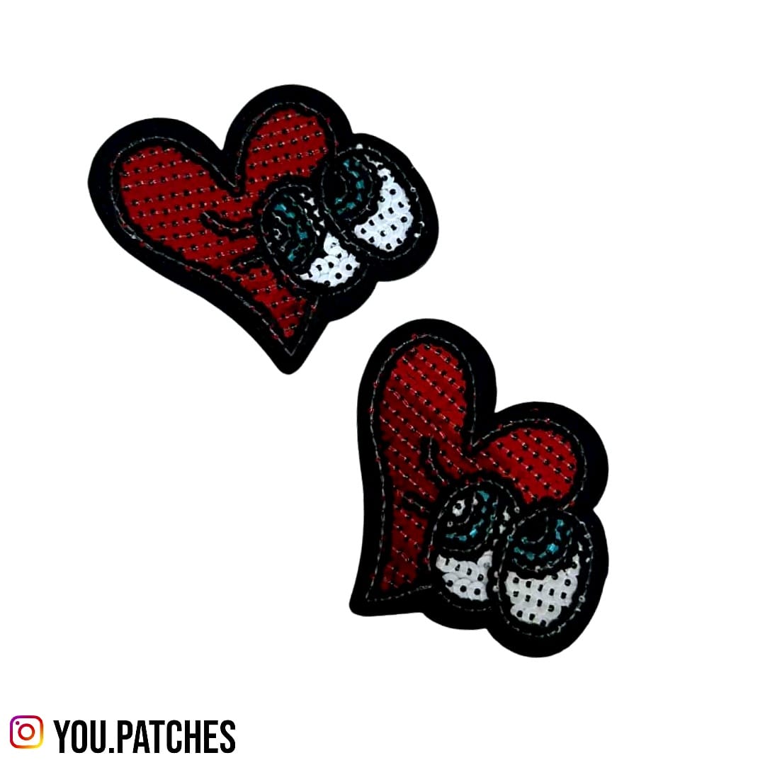 Sequenced Iron On Eyes Patch (Pack of 2)