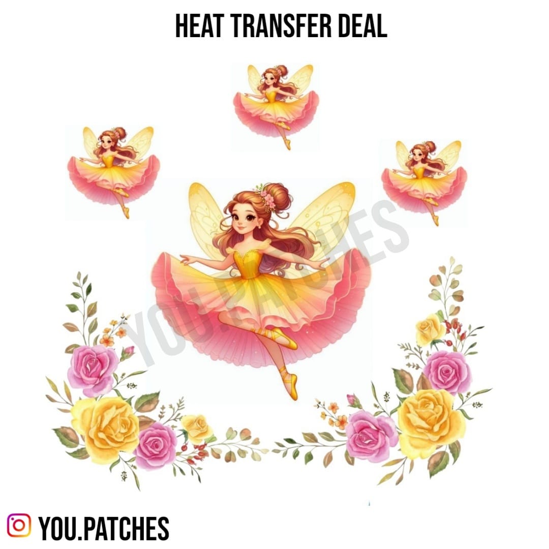 Heat Transfer Patches Deal (Pack of 5)