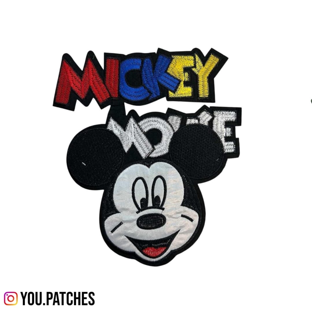 Stick On Mickey Mouse Patch
