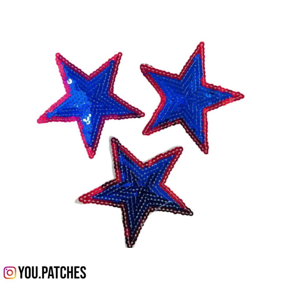 Sequenced Stars Patch (Pack of 3)
