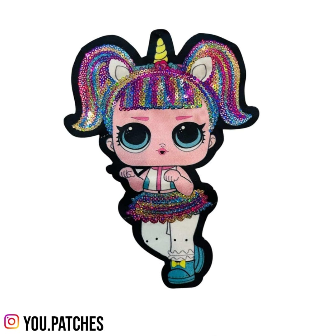 Iron On Lol Doll Patch