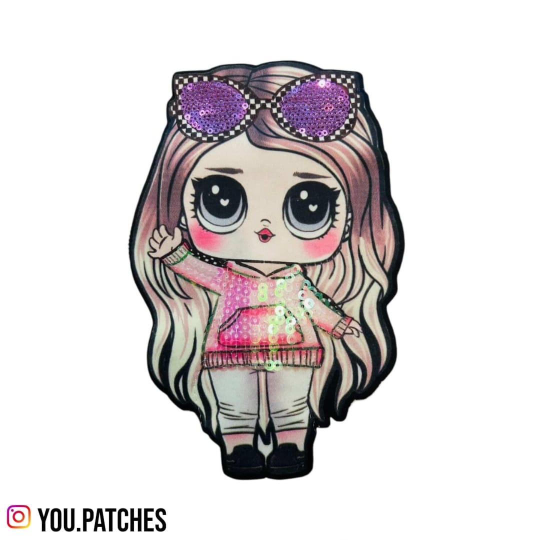 Iron on Doll Patch