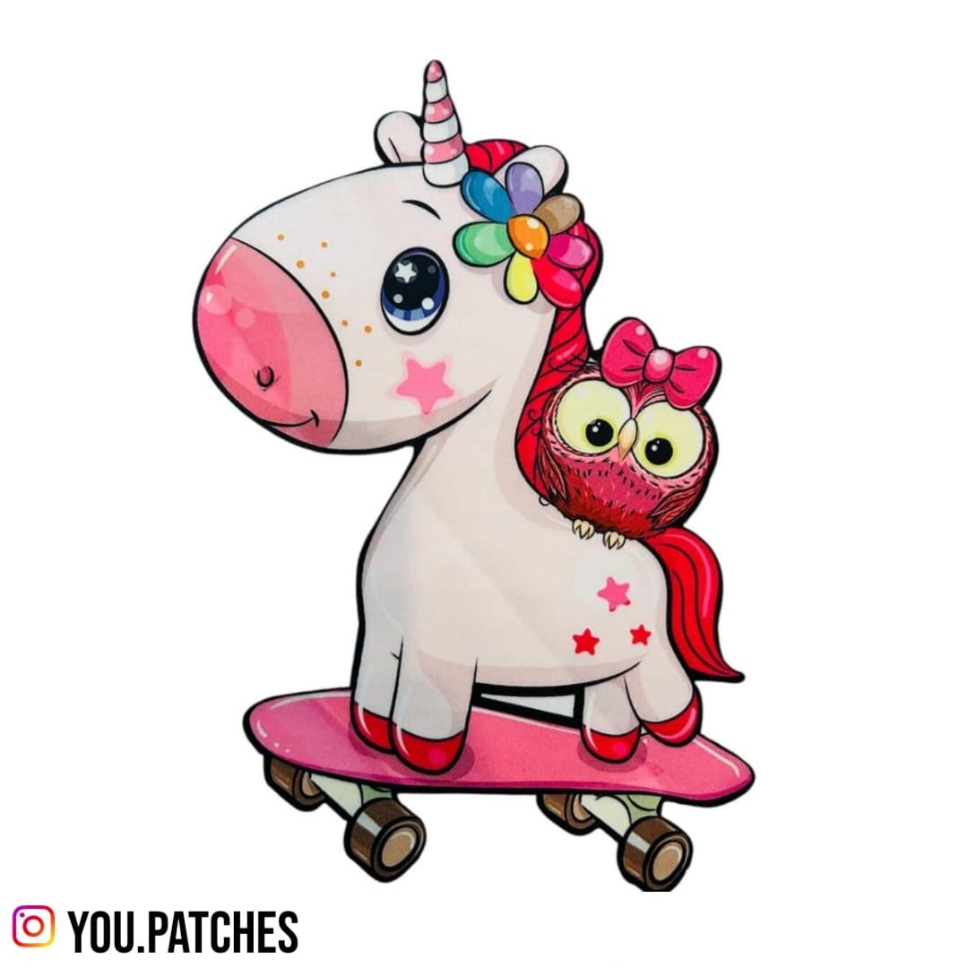 Iron On Unicorn Patch