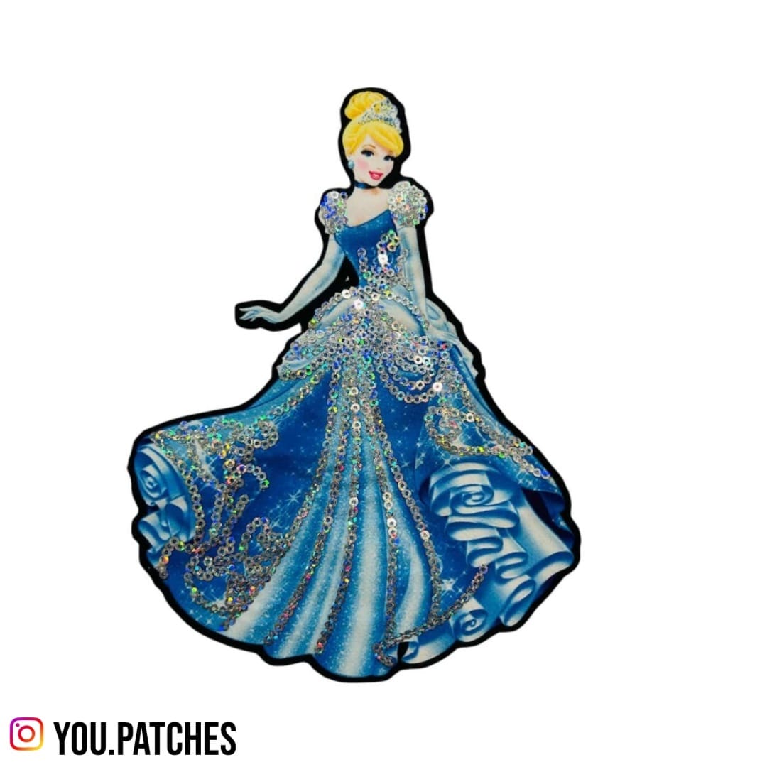 Iron On Fabric Cinderalla Patch