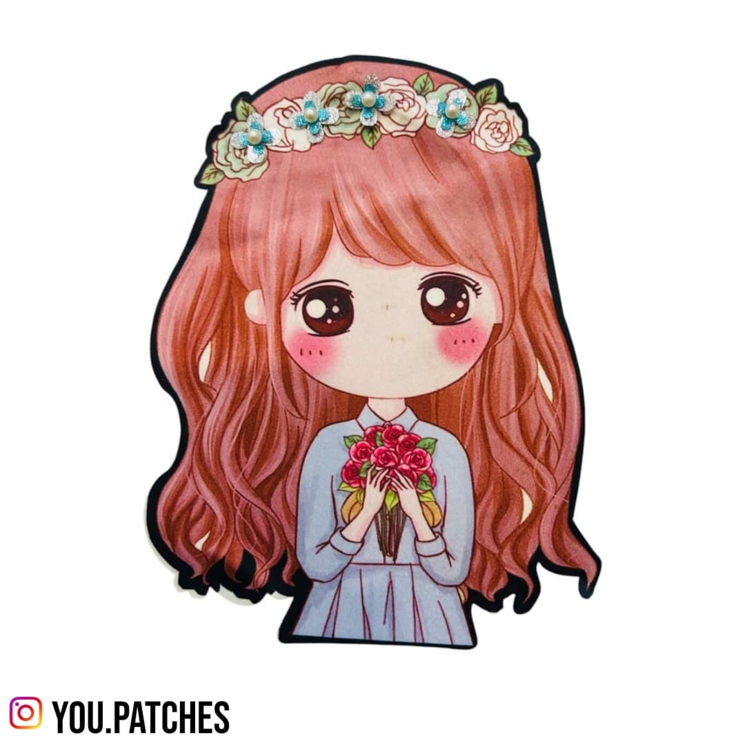 Embellished Doll Patch