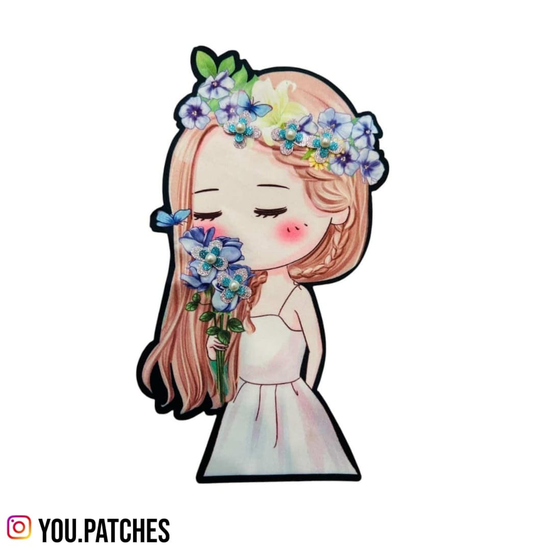 Embellished Doll Patch