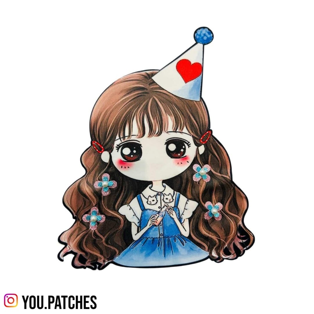 Embellished Doll Patch