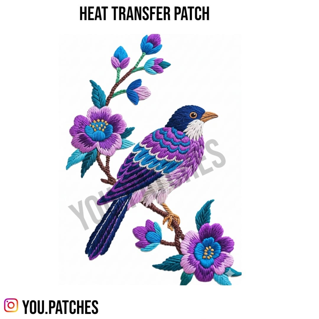 Heat Transfer Sparrow Patch