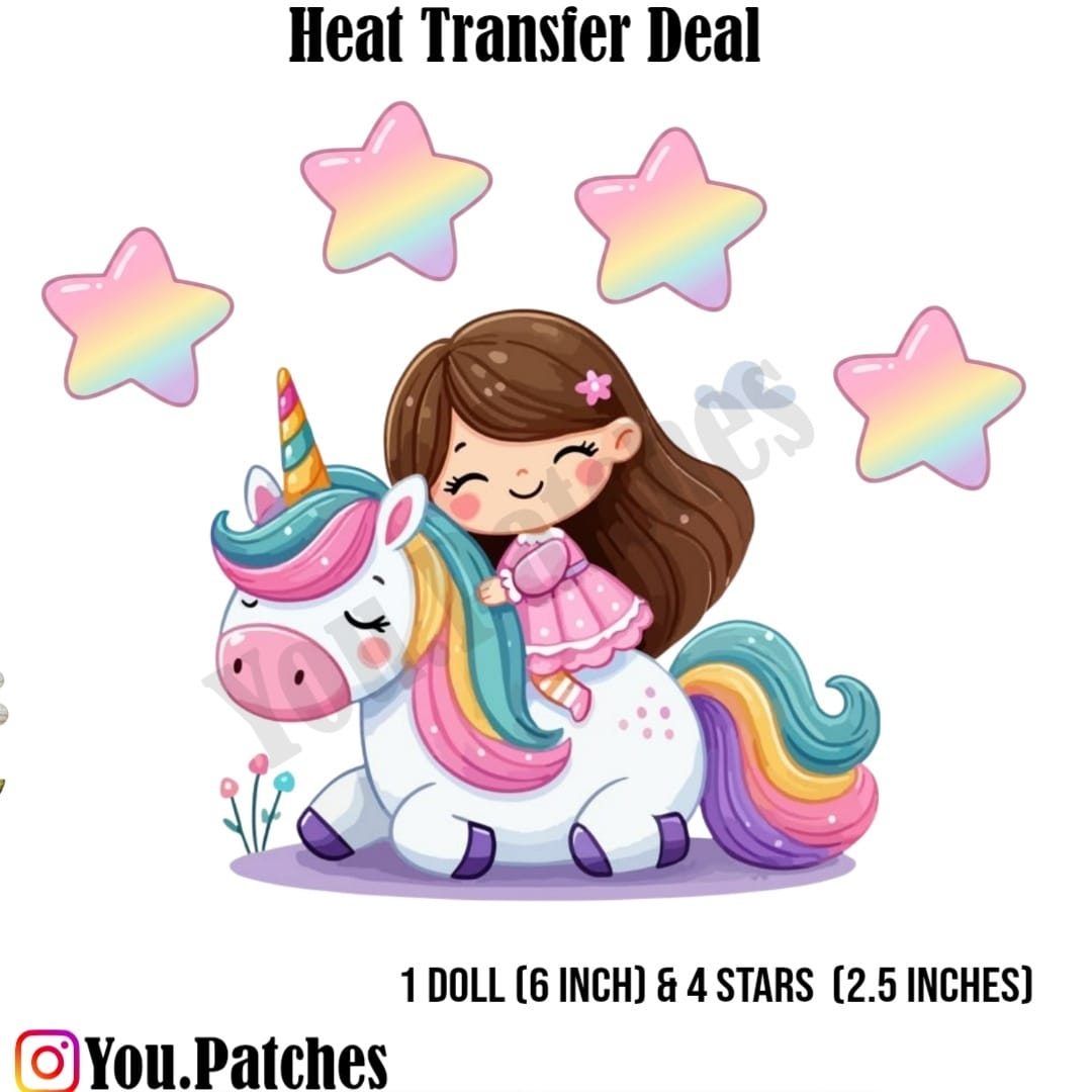Heat Transfer Doll Deal (Pack of 5)