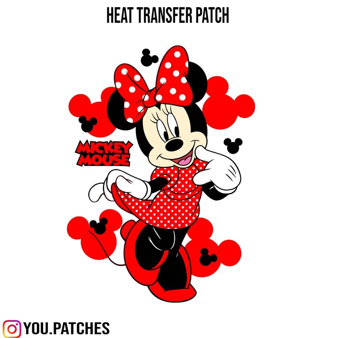 Heat Transfer Minnie Patch
