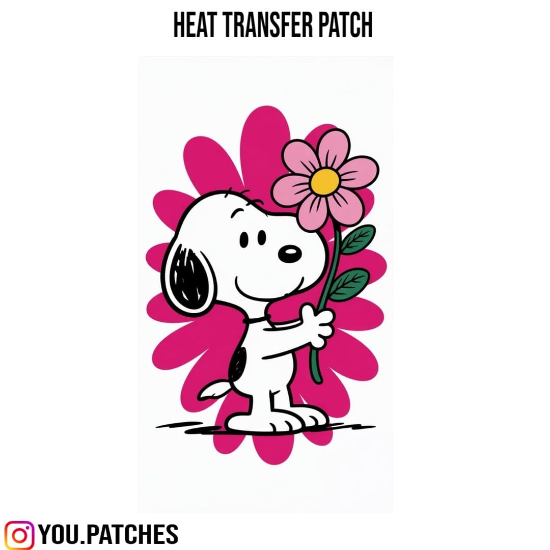 Heat Transfer Snoopy Patch