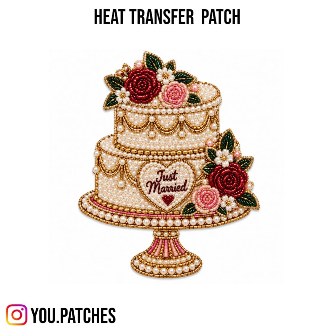Heat Transfer Wedding Season Patch