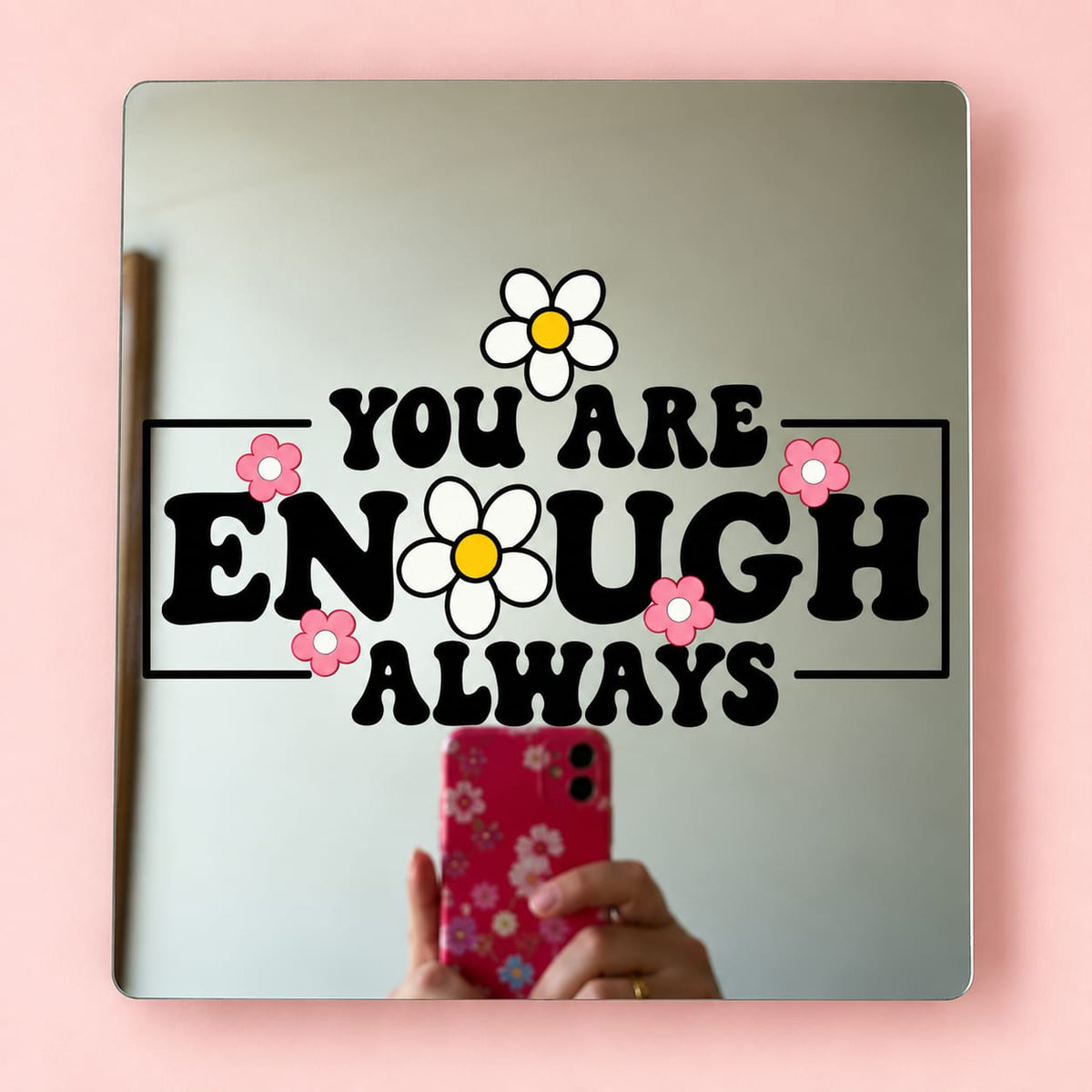 Self Adhesive Wall Decor Mirror