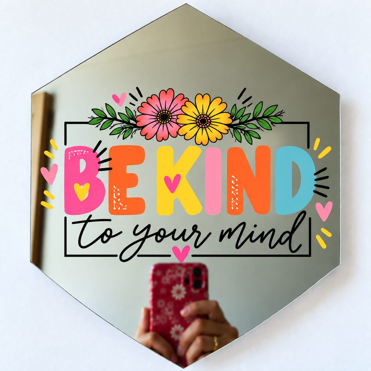 Self Adhesive Wall Decor Mirror