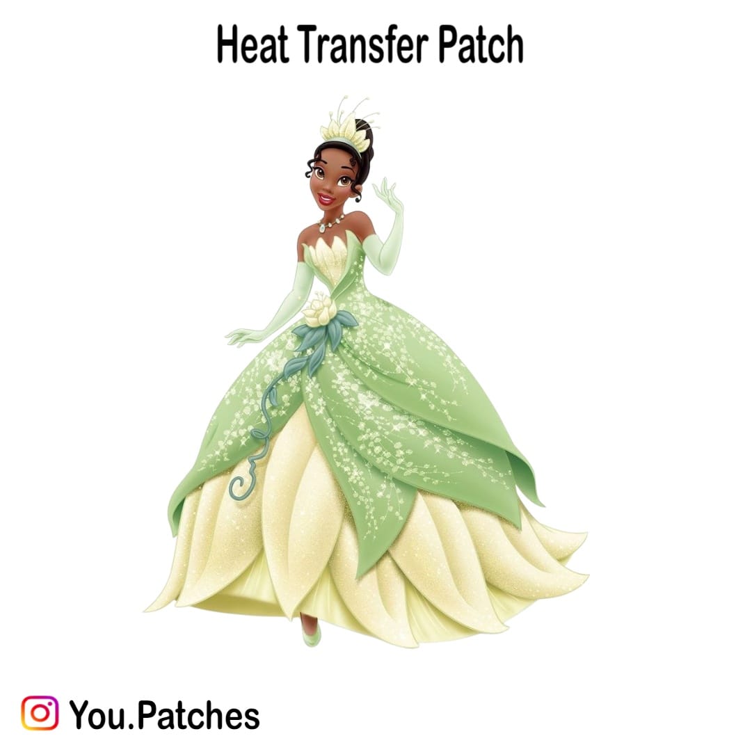 Heat Transfer Princess Patch