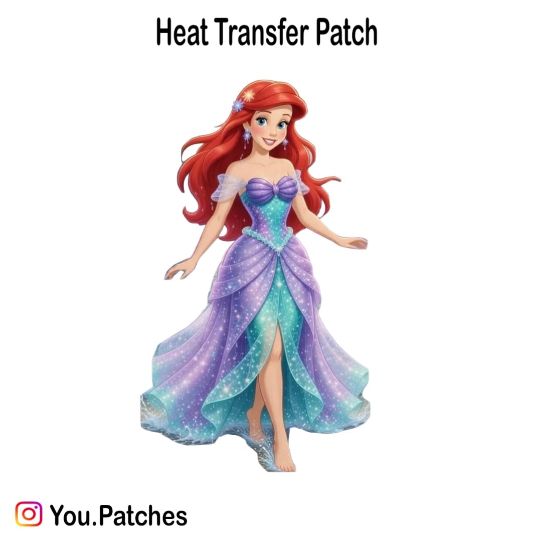 Heat Transfer Princess Patch