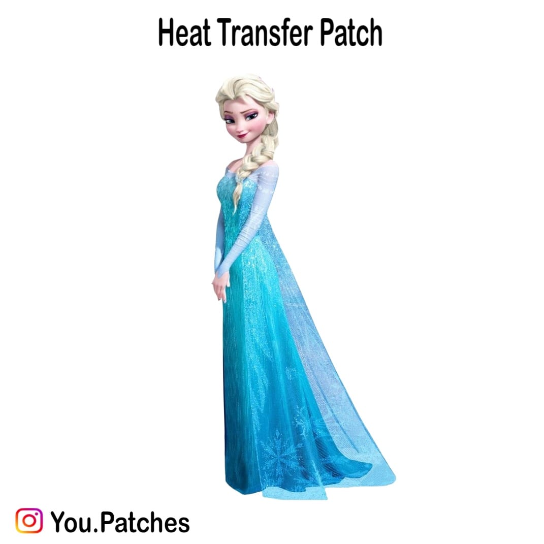 Heat Transfer Princess Patch