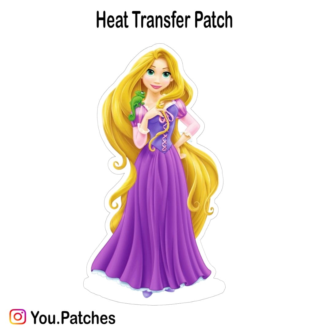 Heat Transfer Princess Patch