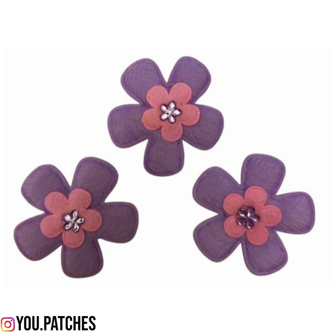 Foamic Flowers Patch (Pack of 3)